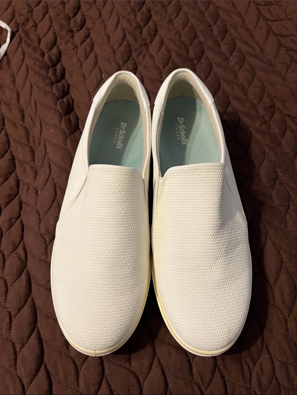 Dr. Scholl's Women’s Madison Cloud White Slip-On Casual Loafers